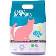 Arena Sanitaria Stay Happy Aroma Lavanda 10 kg