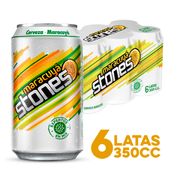 Pack 6 un. Cerveza Stones Maracuya Fuit Beer 2.5° 350 cc