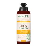 Crema de Peinar Naturaloe Reflejos Rubios 250 ml