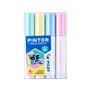 Set Pintor Pilot Medio 4 Colores Pastel