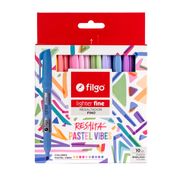 Destacadores Filgo Lighter Fine Pastel Vibes 10 un.