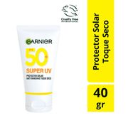 Protector Solar Garnier Super UV Anti Manchas Toque Seco 40 g