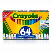 Marcadores Lavables Crayola 64 un.