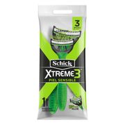 Máquina de Afeitar Schick Xtreme3 Piel Sensible 1 un.