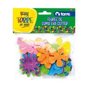 Flores de Goma Eva Glitter Torre