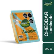 Queso Vegano Quillayes Sabor Cheddar Laminado 200 g