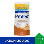 Jabón Líquido para Manos Protex Nutriprotect 500 ml