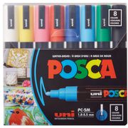 Marcadores Posca 5M 8 Colores