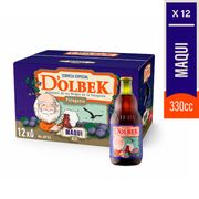 Pack 12 un. Cerveza Dolbek Pale Ale Maqui 4.8° Botella 330 cc