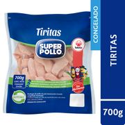 Tiritas de Pechuga Super Pollo Congelado 700 g