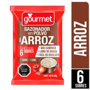 Sazonador Gourmet Para Arroz 6 un.