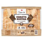 Ciabatta Rústica Cuisine & Co Precocido 6 un.