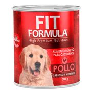 Alimento Húmedo Perro Cachorro Fit Pollo Lata  388 g