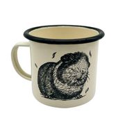 Mug Metálico Animales Exóticos Cuy 450 ml