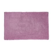 Piso Baño Shaggy Microfibra 40 x 60 cm Morado