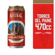 Cerveza Austral Torres del Paine 6.1° Lata 470 cc