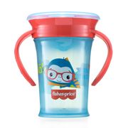 Vaso de Entrenamiento Fisher-Price First Moments 360 Azul Bb1020