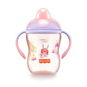 Vaso de Entrenamiento Fisher-Price First Moments Boquilla Semi Rígida Rosa Bb1015