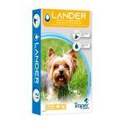 Antiparasitario Pipeta Traper Lander Hasta 4 kg 0.4 ml