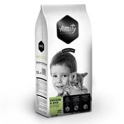 Alimento Gatito Amity Premium Pollo y Arroz 10 kg