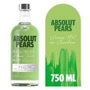 Vodka Absolut Pears 38° 750 cc