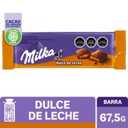 Chocolate Milka Relleno Dulce de Leche 67.5 g