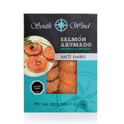 Salmón Ahumado South Wind Party Round Natural y Eneldo 100 g