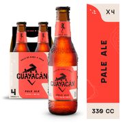 Pack 4 un. Cerveza Guayacán Pale Ale 5.0° 330 cc