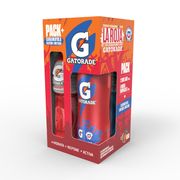 Pack 3 un. Bebida Isotónica Gatorade 750 cc + Caramayola 1 un.